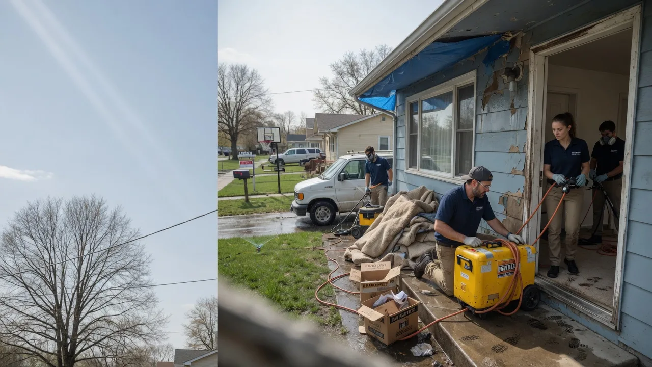 Basement Flood Cleanup in Tolstoy, SD near me